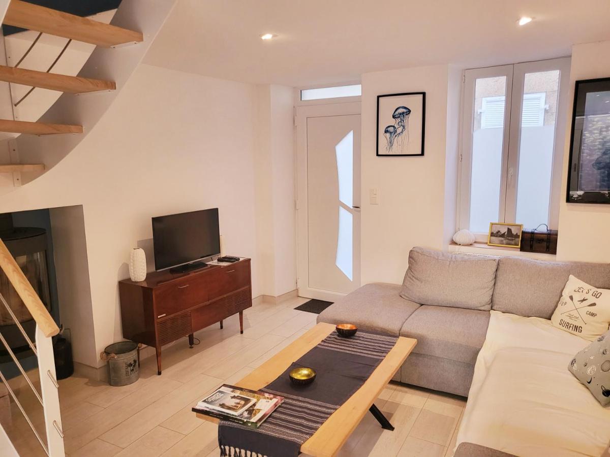 L'Hemera: Maison Au Coeur De Barfleur Exteriör bild