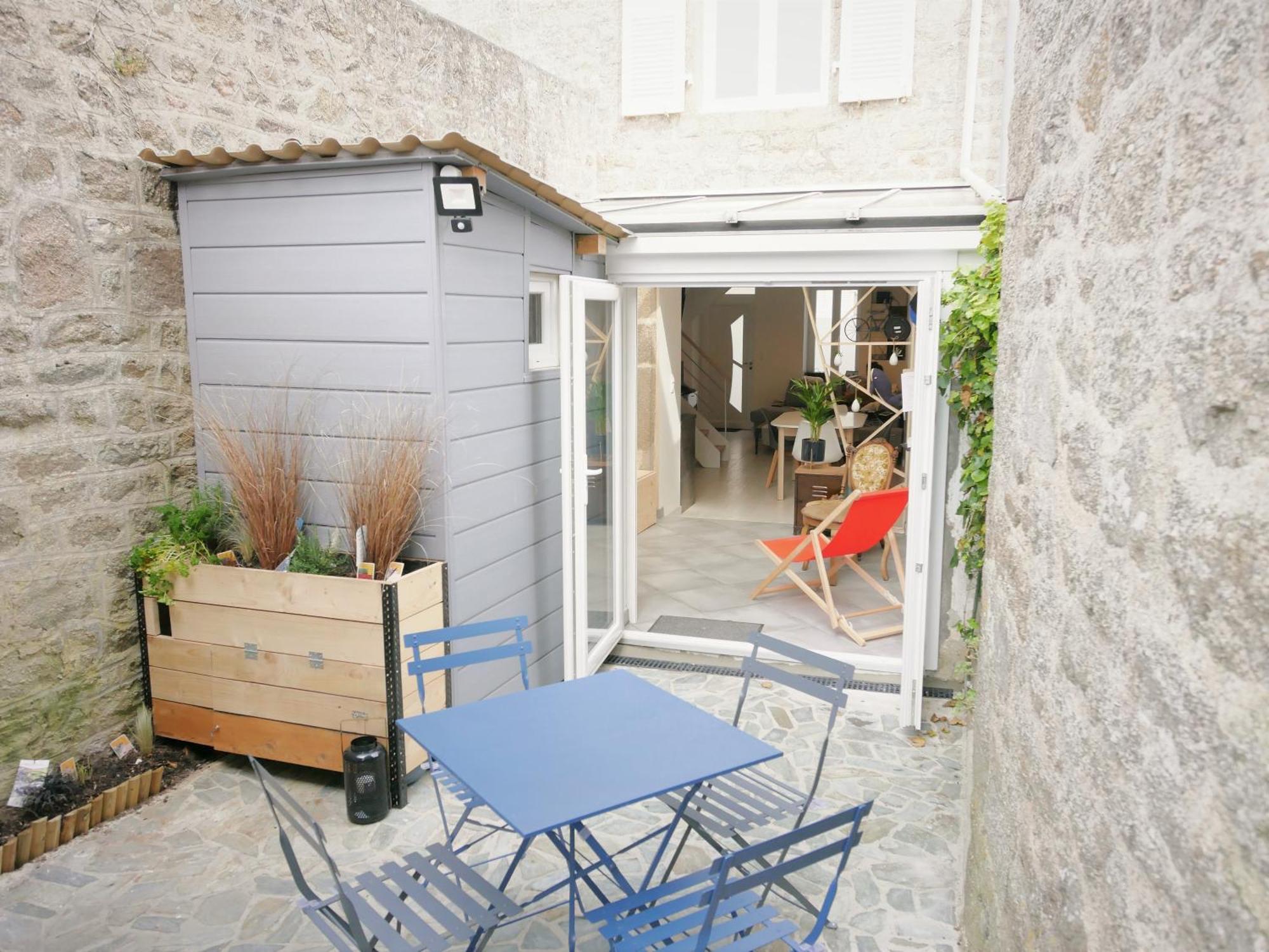 L'Hemera: Maison Au Coeur De Barfleur Exteriör bild